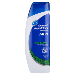 SHAMPOO MENTHOL HEAD SHOULDERS 200ML SHAMPOO MENTHOL HEAD SHOULDERS 200ML