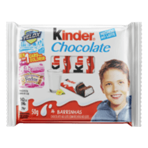 CHOCOLATE KINDER 50GR TABLETE C/4