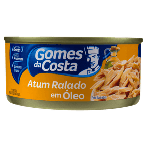 ATUM GOMES DA COSTA 170G RALADO ÓLEO ATUM GOMES DA COSTA 170G RALADO ÓLEO