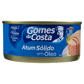 ATUM GOMES DA COSTA 170G SÓLIDO EM ÓLEO ATUM GOMES DA COSTA 170G SÓLIDO EM ÓLEO