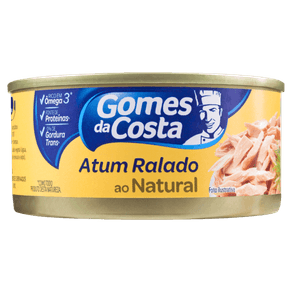 ATUM GOMES DA COSTA 170GR RALADO NATURAL ATUM GOMES DA COSTA 170GR RALADO NATURAL
