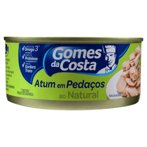 ATUM GOMES DA COSTA 170GR PEDACOS NAT LIGHT 1172 ATUM GOMES DA COSTA 170GR PEDACOS NAT LIGHT 1172
