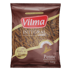 MACARRÃO VILMA 500G INTEGRAL PENNE MACARRÃO VILMA 500G INTEGRAL PENNE