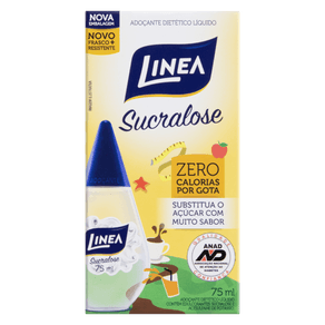 ADOÇANTE DIETÉTICO LÍQUIDO SUCRALOSE LINEA 75ML ADOÇANTE DIETÉTICO LÍQUIDO SUCRALOSE LINEA 75ML