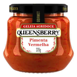 GELEIA QUEENSBERRY 320GR GOURMET PIMENTA VERM GELEIA QUEENSBERRY 320GR GOURMET PIMENTA VERM