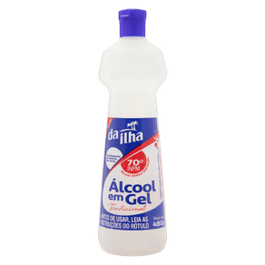 ÁLCOOL EM GEL DA ILHA 480GR 70PC INPM ÁLCOOL EM GEL DA ILHA 480GR 70PC INPM