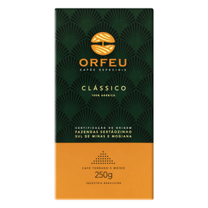 CAFÉ MOÍDO CLÁSSICO ORFEU 250G CAFÉ MOÍDO CLÁSSICO ORFEU 250G