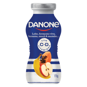 IOGURTE LÍQUIDO VITAMINA FRUTAS DANONE 170G IOGURTE LÍQUIDO VITAMINA FRUTAS DANONE 170G