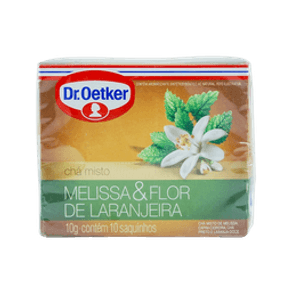 CHA DR OETKER 10GR PLUS 10 SACHES MELIS/FLOR LAR CHA DR OETKER 10GR PLUS 10 SACHES MELIS/FLOR LAR