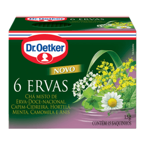 CHA DR OETKER 10G 6 ERVAS 10 SACHES