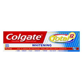 GEL DENTAL WHITENING TOTAL 12H COLGATE 90G GEL DENTAL WHITENING TOTAL 12H COLGATE 90G