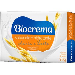 SABONETE AVEIA E LEITE BIOCREMA 90G