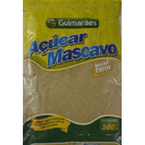 AÇÚCAR MASCAVO GUIMARÃES 500GR AÇÚCAR MASCAVO GUIMARÃES 500GR