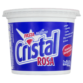 PASTA CRISTAL 500GR ROSA