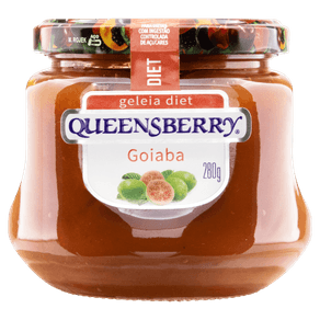 GELEIA QUEENSBERRY 280GR DIET GOIABA GELEIA QUEENSBERRY 280GR DIET GOIABA