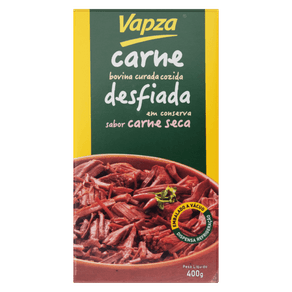 CARNE SECA VAPZA 400GR BOV CUR/DESF CARNE SECA VAPZA 400GR BOV CUR/DESF