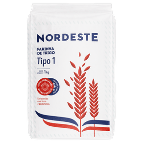 FARINHA DE TRIGO ESPECIAL NORDESTE 1KG FARINHA DE TRIGO ESPECIAL NORDESTE 1KG
