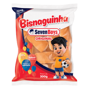 PÃO SEVEN BOYS 300G BISNAGUINHA PÃO SEVEN BOYS 300G BISNAGUINHA