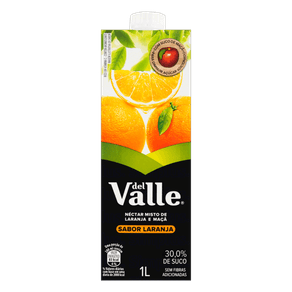 SUCO DE LARANJA DEL VALLE MAIS 1L SUCO DE LARANJA DEL VALLE MAIS 1L