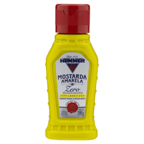 MOSTARDA HEMMER 200GR LIGHT AMARELA MOSTARDA HEMMER 200GR LIGHT AMARELA