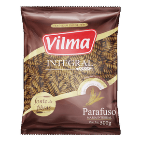 MACARRÃO VILMA 500G INTEGRAL PARAFUSO MACARRÃO VILMA 500G INTEGRAL PARAFUSO
