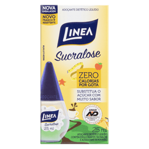 ADOÇANTE LÍQUIDO SUCRALOSE LINEA 25ML ADOÇANTE LÍQUIDO SUCRALOSE LINEA 25ML