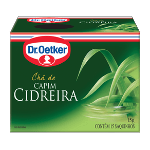 CHA DR OETKER 10GR ERVA CIDEIRA 10 SACHES