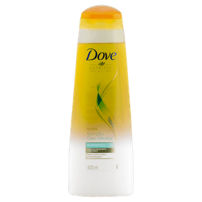SHAMPOO NUTRIÇÃO ÓLEO-MICELAR DOVE 400ML SHAMPOO NUTRIÇÃO ÓLEO-MICELAR DOVE 400ML