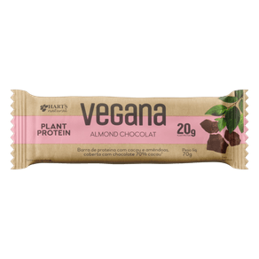 BARRA PROTEINA HARTS 70G VEG CHOCOLATE BARRA PROTEINA HARTS 70G VEG CHOCOLATE