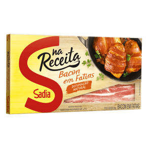 BACON FATIADO SADIA 250G BACON FATIADO SADIA 250G