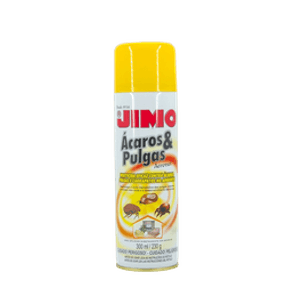 INSETICIDA ACAROS E PULGAS AEROSOL JIMO 300ML INSETICIDA ACAROS E PULGAS AEROSOL JIMO 300ML