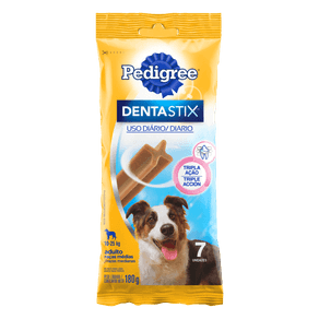 BISCOITO DENTASTIX RAÇAS MÉDIAS PEDIGREE 180GR BISCOITO DENTASTIX RAÇAS MÉDIAS PEDIGREE 180GR