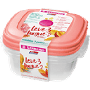 CONJ POTES SANREMO 1,3L LV3 PG2 VAC FREEZER CONJ POTES SANREMO 1,3L LV3 PG2 VAC FREEZER