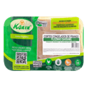 FILEZINHO DE FRANGO SASSAMI ORGÂNICO CONGELADO KORIN 600GR FILEZINHO DE FRANGO SASSAMI ORGÂNICO CONGELADO KORIN 600GR