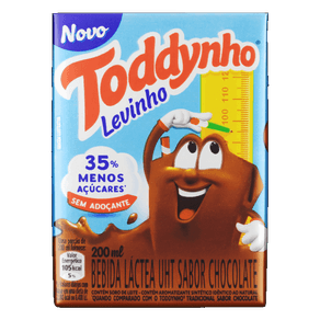 ACHOCOLATADO LEVINHO TODDYNHO 200ML ACHOCOLATADO LEVINHO TODDYNHO 200ML