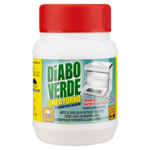 LIMPADOR DEFORNO DIABO VERDE 250GR LIMPADOR DEFORNO DIABO VERDE 250GR