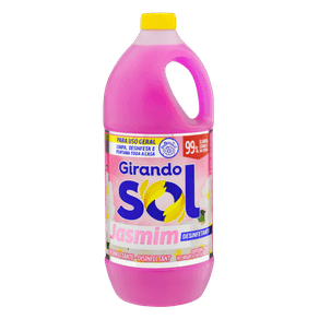 DESINFETANTE JASMIM GIRANDO SOL 2L DESINFETANTE JASMIM GIRANDO SOL 2L