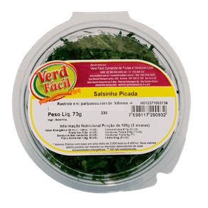 SALSINHA VERD FACIL PCT 70GR PICAD SALSINHA VERD FACIL PCT 70GR PICAD