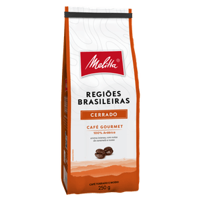 CAFÉ TORRADO E MOÍDO REGIÕES BRASILEIRAS CERRADO MELITTA 250GR CAFÉ TORRADO E MOÍDO REGIÕES BRASILEIRAS CERRADO MELITTA 250GR