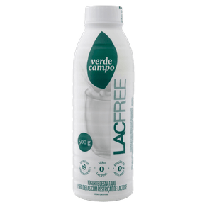 IOGURTE SEM LACTOSE NATURAL VERDE CAMPO 500G