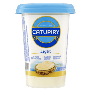 REQUEIJÃO LIGHT CATUPIRY 200G REQUEIJÃO LIGHT CATUPIRY 200G