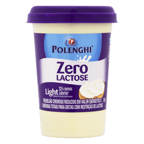 REQUEIJÃO ZERO LACTOSE POLENGHI 200G REQUEIJÃO ZERO LACTOSE POLENGHI 200G