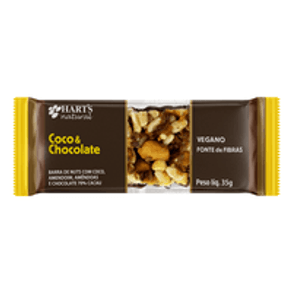 BARRA NUTS HARTS NATURAL 35G PC COCO/CHOC/AMEND BARRA NUTS HARTS NATURAL 35G PC COCO/CHOC/AMEND
