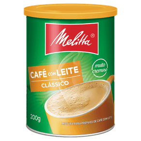 CAFÉ COM LEITE MELITTA 200GR CAFÉ COM LEITE MELITTA 200GR