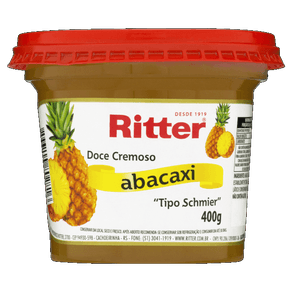 DOCE RITTER 400GR FRUTA ABACAXI DOCE RITTER 400GR FRUTA ABACAXI
