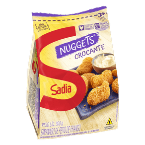 NUGGETS CROCANTE SADIA 300G NUGGETS CROCANTE SADIA 300G
