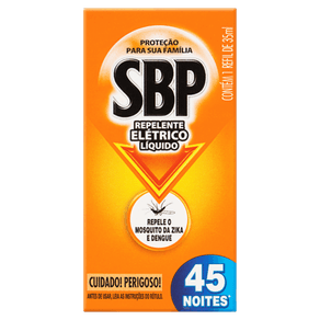 REPELENTE LÍQUIDO REFIL MULTI 45 NOITES SBP 35ML REPELENTE LÍQUIDO REFIL MULTI 45 NOITES SBP 35ML