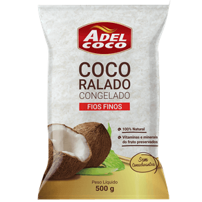 COCO MÉDIO CONGELADO ADELCOCO 500G COCO MÉDIO CONGELADO ADELCOCO 500G