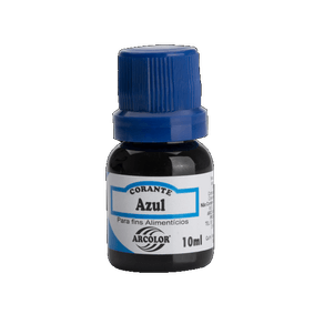 CORANTE ARCOLOR 10ML LIQUIDO AZUL CORANTE ARCOLOR 10ML LIQUIDO AZUL