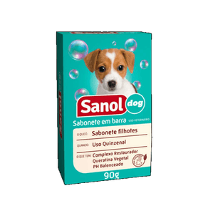 SABONETE PARA FILHOTES DOG SANOL 90GR